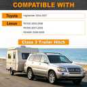 Class 3 Trailer Hitch,Toyota Highlander 2004-2007/Lexus RX330 2004-2006