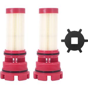 Dokili Fuel Filter Compatible with 75-250hp Mercury Verado Optimax DFI Outboard Sierra Motors 8M0060041 35-884380T 35-8M0020349 Quicksilver 8M0122423 Sierra 18-7981 Engine with Tool Wrench 2-Pack