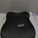 Back Massager, Rolling Up and Down Back Massager with Heat, Back Massage 4D Kneading for Pain Relief Deep Tissue, Ultrathin Shoulder Massager Gift for Women Men Parents Christmas (Black-1)