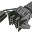7 Way Blade to 4 Pin 5 Pin Flat Wiring Adapter Multi-Function Trailer Plug Connector