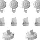 Replacement Pump Parts Compatible with Momcozy M9 Pump Parts Include 6PCS Duckbill Valves & 4PCS Diaphragms for momcozy m9 Replacement Parts (10PCS)