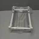 Egg Holder for Refrigerator, Fridge Egg Storage Tray, Clear Plastic Egg Drawer for Refrigerator, Space Saver Egg Storage Container & Organizer