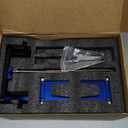 Upgraded Portable Drill Guide, Adjustable 0to 60Multi Angle Drill Guide for Straight Holes, Drill Press Adapter for Hand Drill, with 1/2" Chuck, Key, Guide Rod Precision Drilling Jig,Heavy-Duty