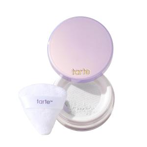 tarte creaseless setting powder  Pressed & Loose Face Powder, Lightweight Oil-Absorbing Formula for Longwear Finish, Vegan & Cruelty Free (translucent (fair to tan-deep skin tones))
