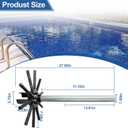 Upgrade SX244DA Lateral Assembly for Hayward s244t Sand Filter Tank, Center Pipe Threaded Lateral Compatible with Hayward S244T, S244TC, S270T, S270T2 Sand Filter Replacement Parts