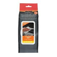 Dual-Action Grill Wipes