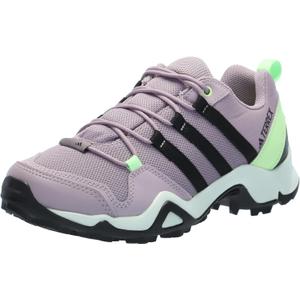 Adidas Women's Ax2s Hiking Sneaker (8, Preloved Fig/Black/Green Spark)