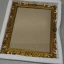 Gold 8x10 Picture Frame Vintage Antique Baroque for Wall or Tabletop Display, Ornate Gothic Victorian Frames Matted to 5x7 Photo