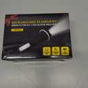 6Pack Small Flashlight Powerful, 7Mode Rechargeable Flashlights High Lumens, Adjustable Tactical Flashlight Pocket, Super Bright LED Flash Light, Mini Portable Flashlights for Home Emergencies Camping