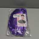 MAGQOO Purple Braid Wig Girls Super Long Purple Braids Wig Movie Halloween Cosplay Costume (Small Head)