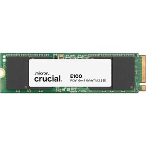 Crucial E100 SSD 480GB M.2 NVMe PCIe Gen4 Internal SSD, Up to 4,700MB/s, Laptop & Desktop Compatible - CT480E100SSD8