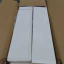Cylinder Stands for Party, 5 PCS Cilindros Para Fiestas Redondos Blancos Cake Pedestal Stand With Acrylic Disc Foldable Cardboard Columns Cylinder Tables for Birthday, Wedding Party Decor