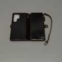 Defencase Compatible with Samsung Galaxy S23 Ultra Case Wallet with RFID Blocking Card Holder for Women Men, PU Leather Magnetic Snap Flip Zipper Strap Phone Case Fit for Galaxy S23 Ultra 5G, Coffee