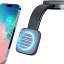 Magnetic Car Phone Holder, Bendable Alloy Arm Car Mount with Vacuum Suction, All-in-one Design & 108LBS Strongest Suction & 360 Rotation for All MagSafe Phones iPhone 17 16 15 14 Pro Max