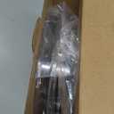 LAMU 2 Tier Lazy Susan Turntable Organizer 9.25'' Rotating Spice Rack Organization for Cabinet, Kitchen, Pantry, Countertop, Bathroom, Vanity, Medicine Cabinet Organizer, Clear