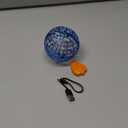 Flying Orb Ball Toy - 2025 Upgraded Magic Flying Orb Toy with LED Light 360Rotating, Boomerang Flying Toys Indoor Outdoor Fun Games, for Boys Girls Adults Kids (Blue)