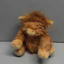 Heatable & Coolable Highland Cow Stuffed Animals Plushie, Microwavable Heating Pad for Soothing & Relaxation, Lavender Scented Cattle Plush Toys for Stress Relief, Stuffed Cow Gifts