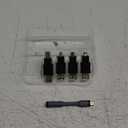 GE Universal USB 2.0 Adapter Kit, Compatible with All USB-compatible Devices, Black, 33758 And Adopter