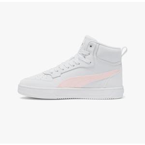 PUMA Kids Girls Caven 2.0 Mid Sparkle Jr Lace Up Sneakers Shoes (23.5cm, White)