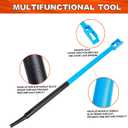 40" Combination Winch Bar w/Square Head for Flatbed Trailer,2 Pack