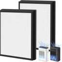 T356 Replacement Filters Compatible with Trucozie T356 Air Purifier, 3-IN-1 High-Efficiency Filtration System, 2 Pack