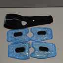 REVIX Hand Ice Pack Wrap for Discomfort Reducing, Reusable Gel Ice Pack for Wrist Relaxation, Promoting Flexibility and Mobility by Cold Compression Therapy, Black