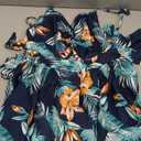 Rompers for Women Sexy Twist V Neck Spaghetti Straps Back Tie Casual Jumpsuits Dressy Floral Shorts Romper Dress, Size Large