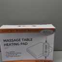 Massage Table Warmer Heating Pad Professional SPA Massage Bed Warmer with 4 Heat Settings, 8 Hour Auto-Off and Overheat Protection for Massage Bed & Spa, 30" x 71"