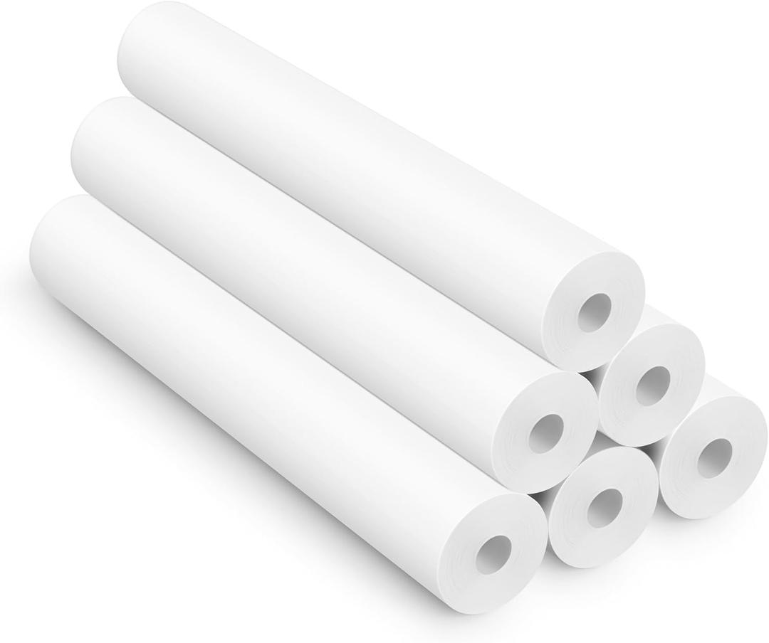 Potanro Thermal Printer Paper A4 Printing Paper Quick-dry Thermal Paper 8.3''x11'' Thermal for Portable Printer(6 Rolls)