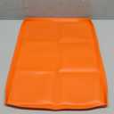 OUKENS Silicone Griddle Mat, Silicone Protective Mat Cover Grill Cover for Blackstone Griddle Top,Silicone Griddle Mat Cover Griddle Mat for Blackstone Grill (36 inches-Orange)