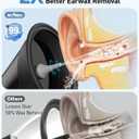 Ear Wax Removal, Electric Ear Cleaner with LED Display, FSA-HSA-Eligible, Ear Irrigation Kit with Dual Tank Includes 12 Tips, IPX7, Safe & Effective Cleaning for Adults & Kids, Easy to Use