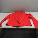 Hybrid & Company Womens Casual Work Office Blazer Open Front Heavy Ponti Shawl Collar Long Sleeve Jacket, XL
