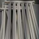 71" Extra Tall Cat Gate, Fits 30.31-38.27" Wide, 74.8-90.5" Height Opening, 1.34" Gap, No Drilling Pressure Mount Design, Innovation Double Opening Pet Gate, White