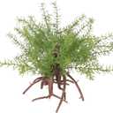 Abzo Fake Plants Faux Greenery Artificial Potted Plants for Home Decor Indoor Office Table Room Farmhouse Bathroom Decor
