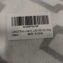 Linen Embroidered Drapes for Living Room 63 Inches Long Grey Boho Curtains 2 Panels for Bedroom Country Farmhouse Living Room Light Filtering Grommet Window Treatment 55x63 Inch, Grey on Beige