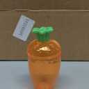 FOIMAS 12pcs Fillable Easter Containers Carrots Shaped Candy Containers for Easter Egg Hunt Home Decoration