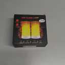 LED Flame Effect Light, Flame Lamp with Remote & Timer, USB Rechargeable 4 Modes Waterproof Fire Lights Campfire Fireplace Lantern, Flameless Candles for Home Garden Halloween Party Bar Décor