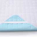 KANECH Twin Size Bed Pads (39"x75") with Straps (1 Pack), Washable and Waterproof ,Heavy Absorbency Incontinence Mattress Pad, Reusable for Adults and Kids (Twin 39x 75")