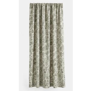 jinchan Linen F..Green on Beige