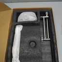 G-Promise All Metal 10 Inches Rainfall Shower Head with Handheld Spray Combo, 3 Settings Diverter, Adjustable Extension Arm with Lock Joints, 71 Inches Stainless Steel Hose (Brushed Nickel)