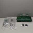 Medium Seed and Herb Domed Propagator with Vented Side Height Extension and Security Clip Set,Green