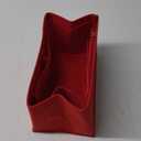Purse Organizer Inserts for Speedy 30 Felt Purse Inserts HandBag and Tote bag Neverful Organizer Insert (Red,Large)