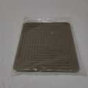 Silicone Trivets for Hot Dishes and Pots, Kitchen Pot Holders, Heat Resistant Mats for Quartz Countertops - Set of 2, Light Gray