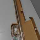 Gold Curtain Rod Adjustable,40-88 Inch Extra Wide Heavy Duty Telescoping 1 Inch Diameter Metal Window Rod Extendable Mounting Brackets Luxurious Gold Finish Home Decor Easy Install Wide Windows Large