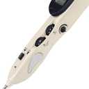Electronic Acupuncture Pen Pain Relief Therapy Meridian Pen Find Acupoints Automatically with 3 Massage Heads Rechargeable (508B)