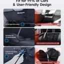 2025 Ice-Shield Car Windshield Sun Shade [100% Sun Block, 4th-Gen Cooling Tech] Reflective Heat Insulation, Portable Foldable Front Window Sunshade Umbrella for Compact Sedans - Universal Fit 53"x29"