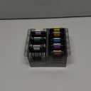 Wahl Pro Animal Stainless Steel Attachment Combs - 8 Cutting Lengths - Color-Coded Dog & Cat Clipper Guides - Animal Grooming Essentials - Snag-Free Cutting