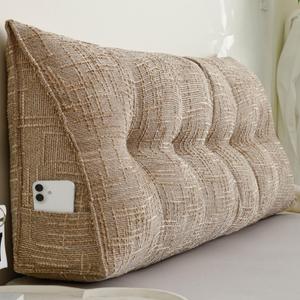 SRXBYWS Wedge Pillow Headboard, Bed Wedge Pillow for Headboard,for Bed Sofa Twin/Twin XL