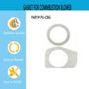 3 x Replacement Pellet Stove Combustion Blower Gasket Housing and Motor Gaskets 20072 PU-CBMGPU-CMGPU-CBMG fits Englander Summers Heat Timber Ridge Stove