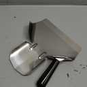 Stainless Steel French Fry Popcorn Scoop, Quick Fill Tool for Food Bags & Boxes, Multipurpose Utility Scooper for Bagger French Fries, Snacks, Desserts, Ice, Dry Goods (Right Handle (1 Pc))